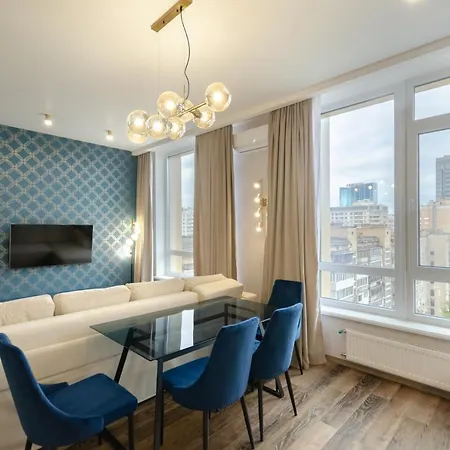Petrovdom ж38 In Luxury At 68 Zhylyanska Street,38 Perlyna * 基輔