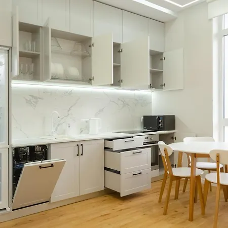 公寓 Petrovdom ж38 In Luxury At 68 Zhylyanska Street,38 Perlyna 基輔